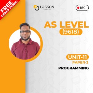 Unit 11: Programming