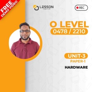 Unit 3: Hardware